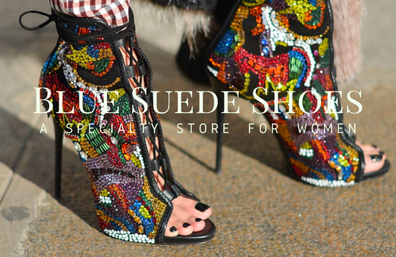 Accessory Steal of the Week: Blue Suede Shoes - The Budget Babe
